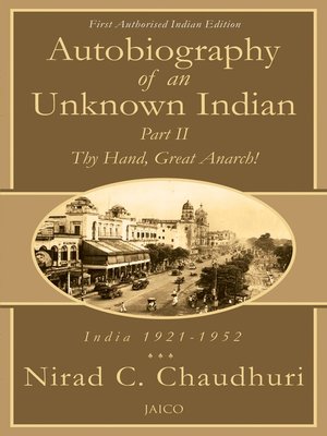 cover image of Autobiography of an Unknown Indian, Part II